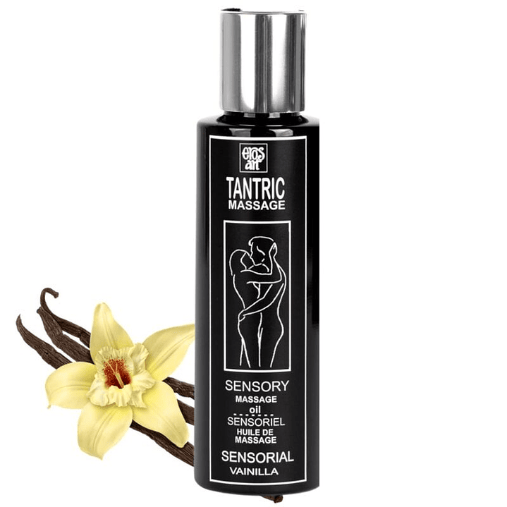 EROS-ART - ÓLEO DE MASSAGEM TÂNTRICA NATURAL E BAUNILHA AFRODISÍACA 100 ML 1