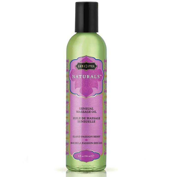 KAMASUTRA - ÓLEO DE MASSAGEM NATURAL PASSION BERRY 236 ML 1