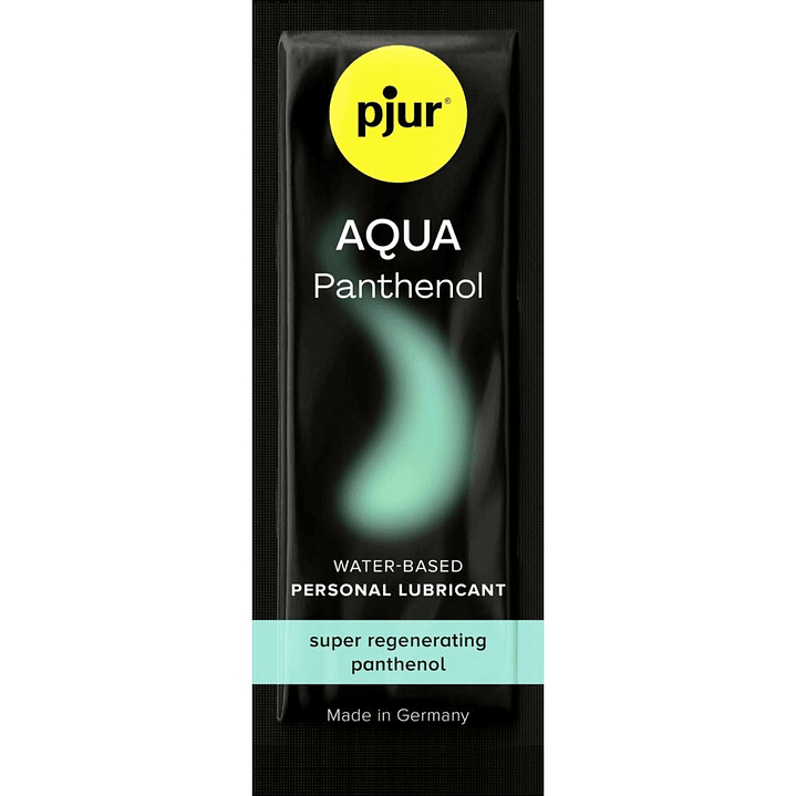 PJUR - LUBRIFICANTE À BASE DE ÁGUA AQUA PANTHENOL 2 ML 1