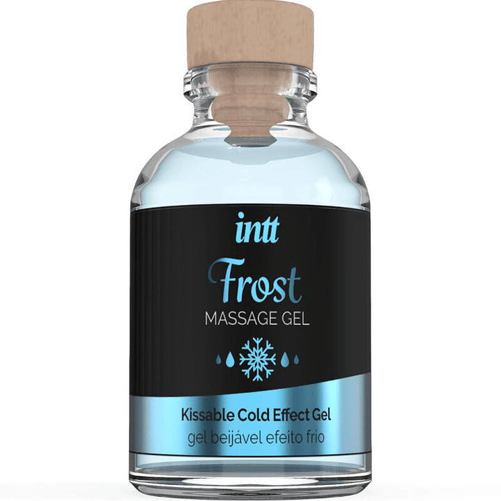 INTT MASSAGE & ORAL SEX - GEL DE MASSAGEM SABOR DE MENTA EFEITO FRIO INTENSO 1