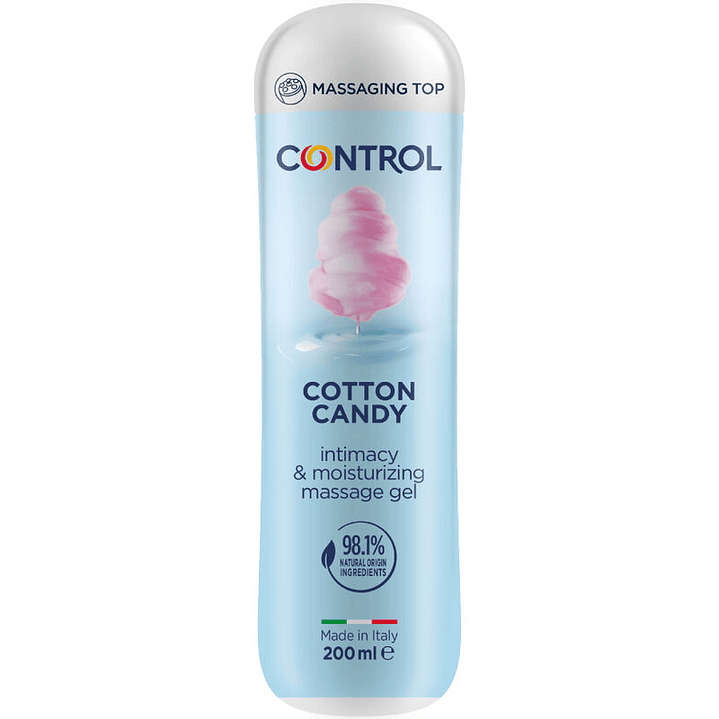 CONTROL - GEL DE MASSAGEM ALGODO DOCE 3 EM 1 200 ML 1
