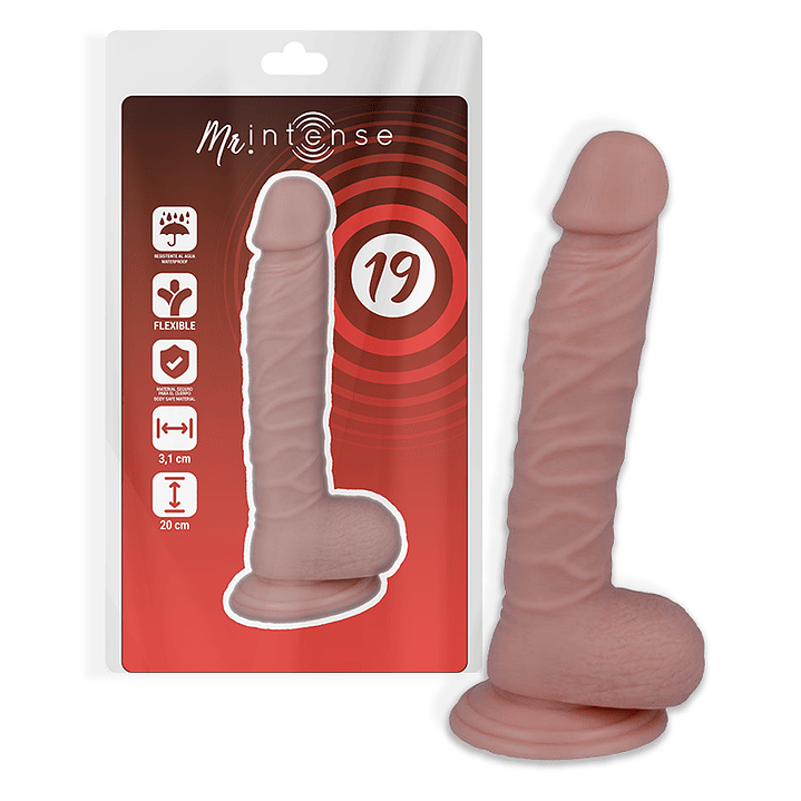 MR INTENSE - 19 REALISTIC PENIS 20 CM -O- 3.1 CM 1