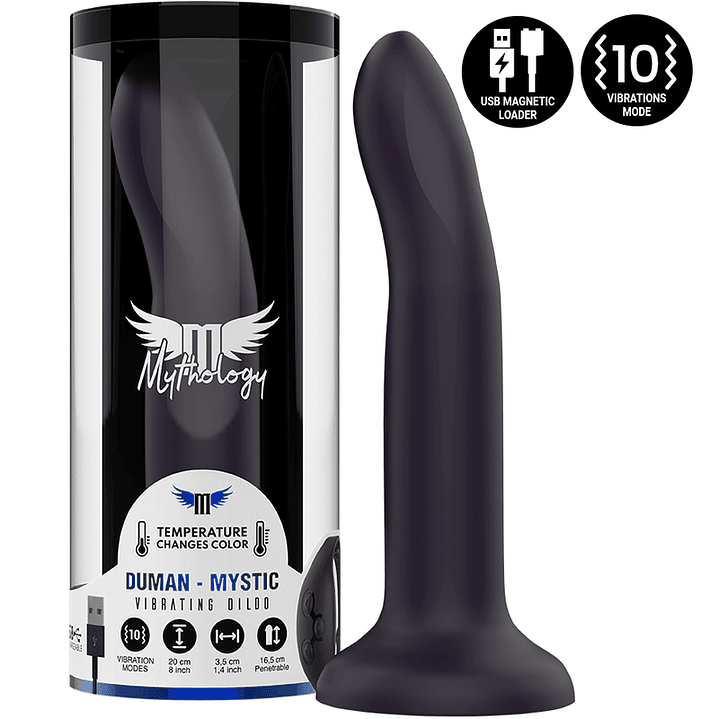 MYTHOLOGY - DUMAN MYSTIC DILDO L - VIBRADOR COMPATÍVEL COM A TECNOLOGIA WATCHME WIRELESS 1