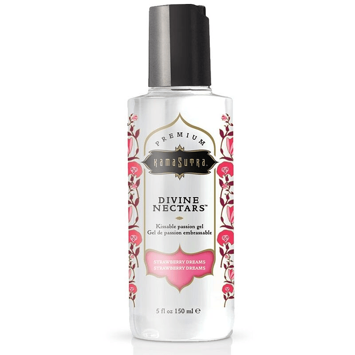 KAMASUTRA - LUBRIFICANTE DIVINE NECTARS MORANGO DREAM 150 ML 1