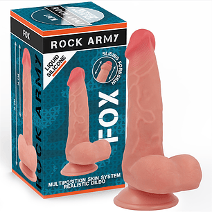 ROCKARMY - SILICONE LÍQUIDO FOX 19 CM -O- 3,2 CM