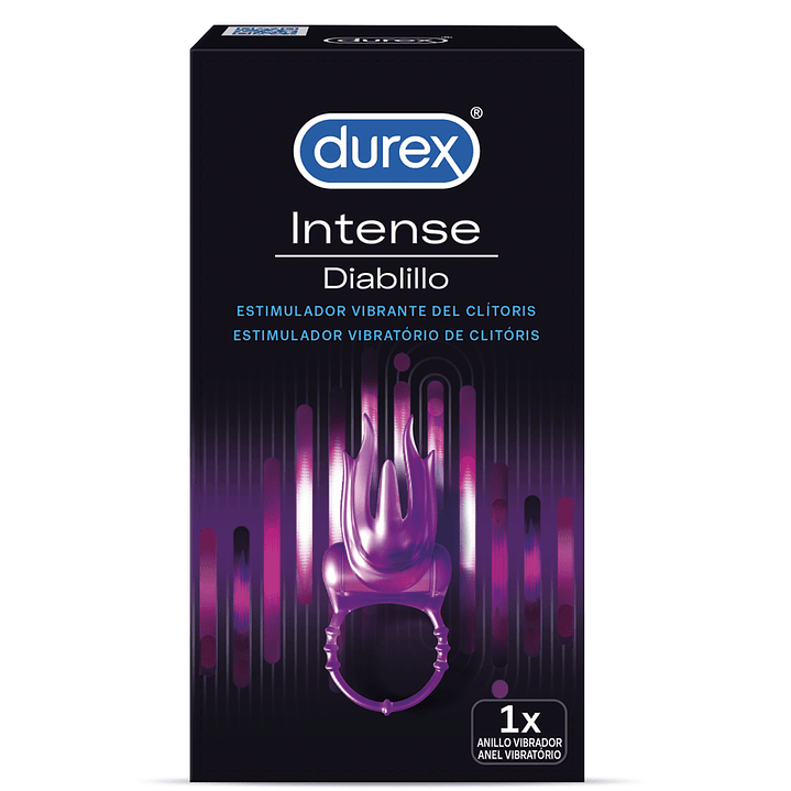 DUREX - ANEL PARA PÉNIS VIBRANTE INTENSO DIABLILLO 1