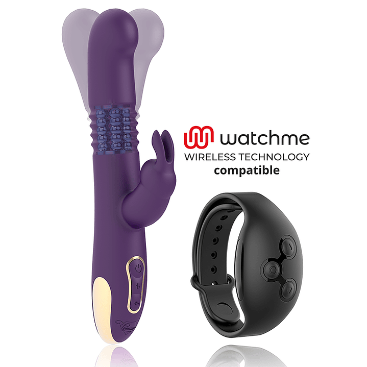 TREASURE - BASTIAN COELHO PARA CIMA E PARA BAIXO, ROTADOR E VIBRADOR COMPATÍVEL COM A TECNOLOGIA WATCHME WIRELESS 1