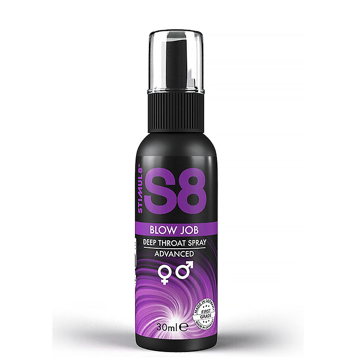STIMUL8 - S8 SPRAY PARA BOQUETE GARGANTA PROFUNDA 30 ML 1