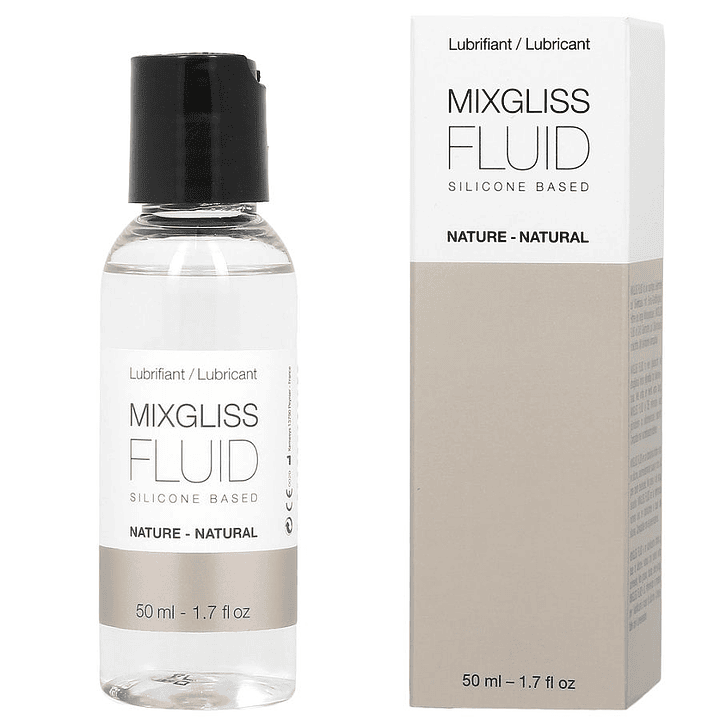 MIXGLISS - LUBRIFICANTE NATURAL  BASE DE SILICONE 50ML 1