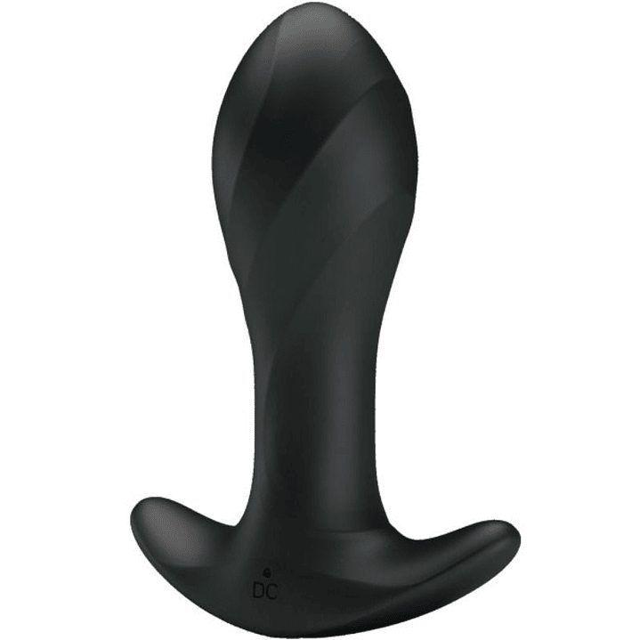 PRETTY LOVE - VIBRADOR ANAL PRETO PRETO AMOR 1