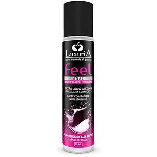 INTIMATELINE - LUXURIA FEEL ANAL LUBRIFICANTE BASE DE GUA 60 ML