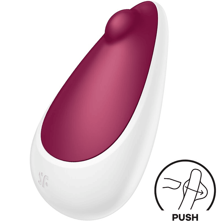 SATISFYER - SPOT ON 3 ESTIMULADOR CLITÓRICO BERRY 1