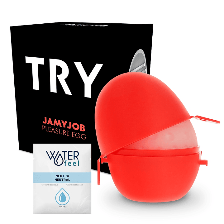 JAMYJOB -MASTURBADOR EGG VERSO PRETA DISCRETT 1