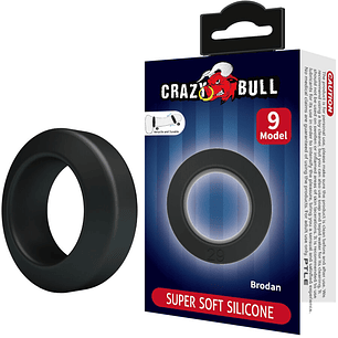 CRAZY BULL - ANEL DE SILICONE BRODAN MODELO 9