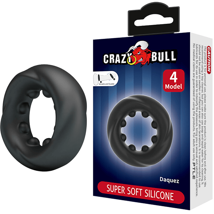 CRAZY BULL - ANEL DE SILICONE DAQUEZ MODELO 4 1