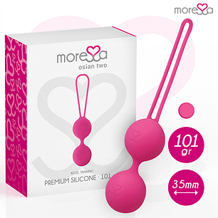 MORESSA - OSIAN DOIS SILICONE PREMIUM ROSA