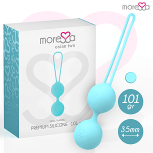 MORESSA - OSIAN DOIS SILICONE TURQUESA PREMIUM