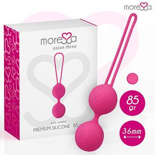 MORESSA - OSIAN TRÊS SILICONE PREMIUM ROSA
