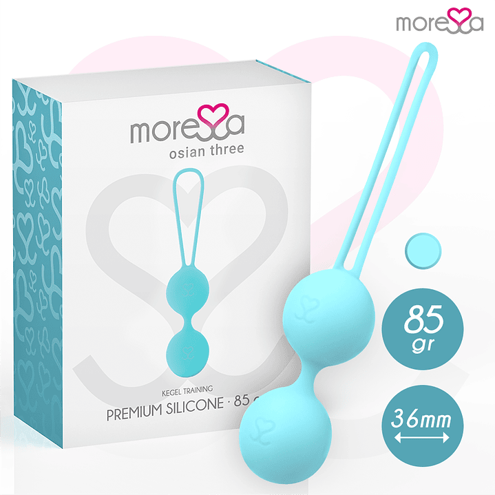 MORESSA - OSIAN TRÊS SILICONE TURQUESA PREMIUM 1