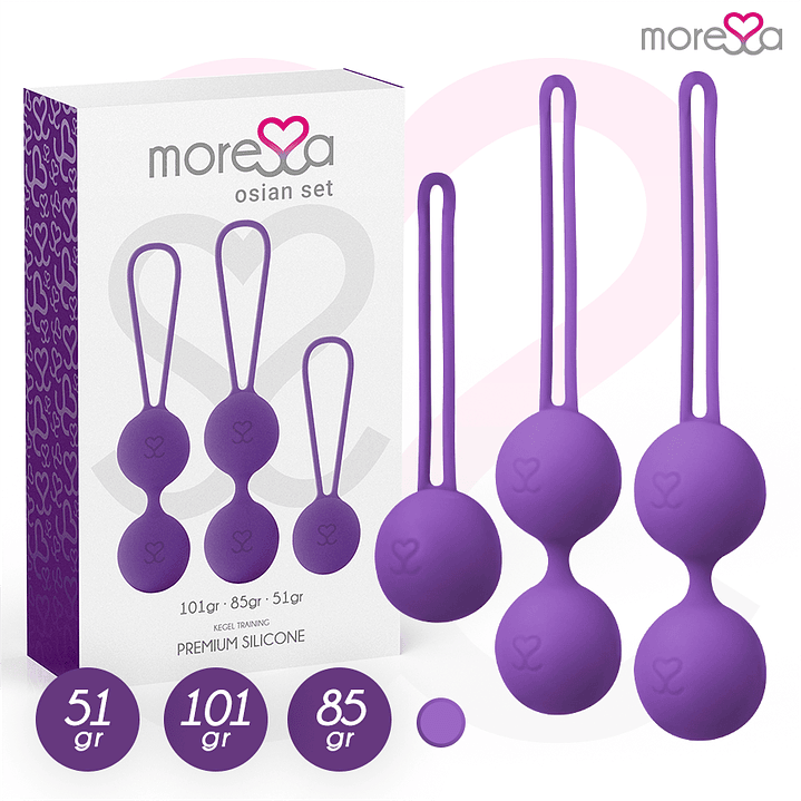 MORESSA - CONJUNTO OSIAN PREMIUM SILICONE LILS 1