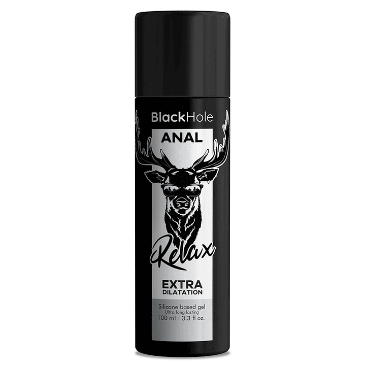 BLACK HOLE - GEL BASE DE SILICONE DILATAÇÃO ANAL 100 ML 1