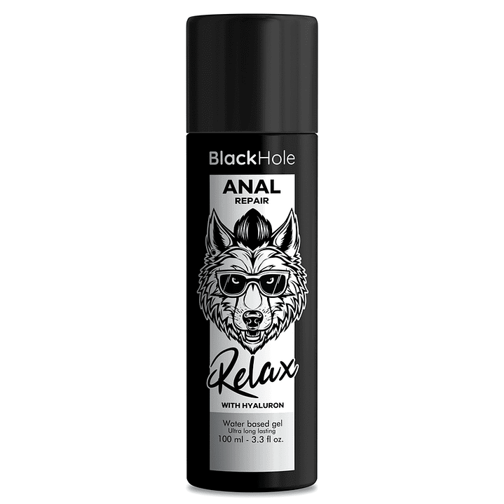BLACK HOLE - REPARO ANAL RELAXANTE À BASE DE ÁGUA COM HIALURON 100 ML 1