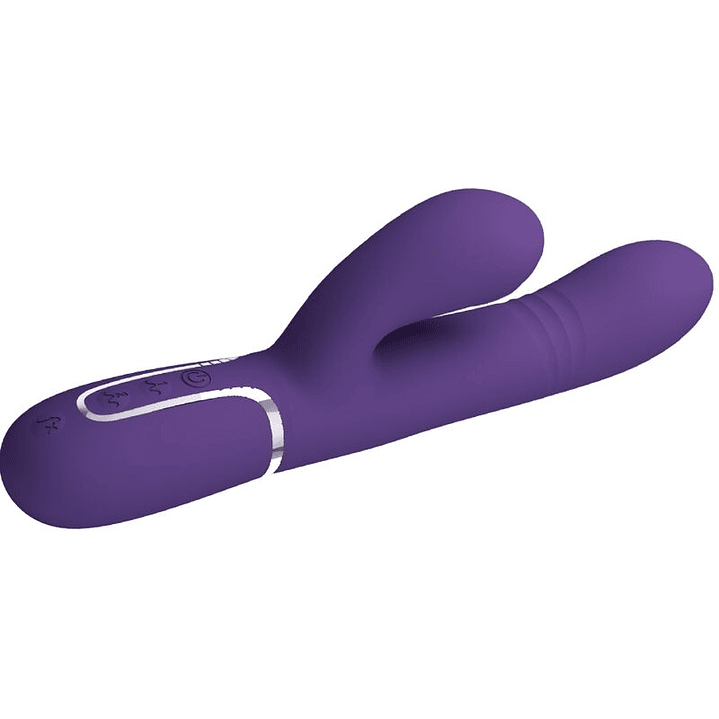 PRETTY LOVE - VIBRADOR MULTIFUNÇÃO G-SPOT ROXO 1