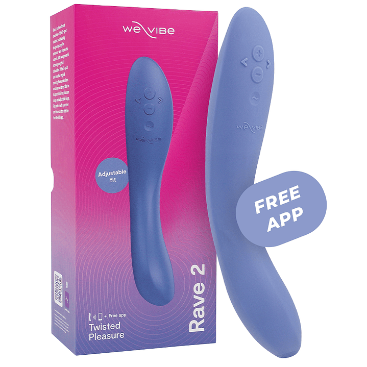 WE-VIBE - RAVE 2 VIBRADOR G-SPOT AZUL 1
