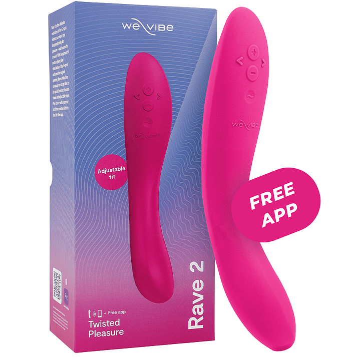 WE-VIBE - RAVE 2 VIBRADOR G-SPOT ROSA 1