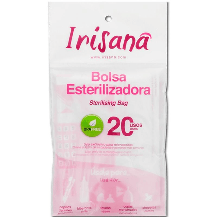IRISANA - SACO ESTERILIZADOR COPO VAGINAL 1 UNIDADE 1