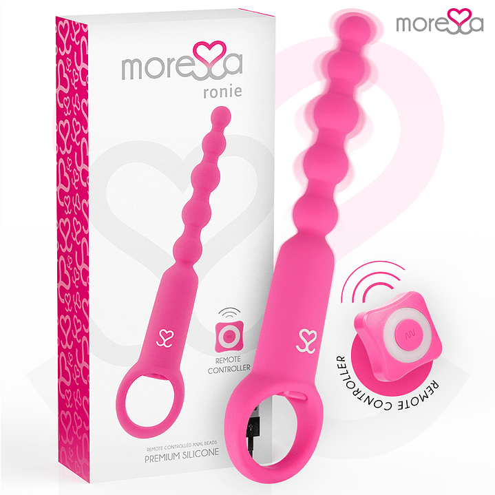 MORESSA - RONIE CONTROLE REMOTO PRAZER ANAL ROSA 1