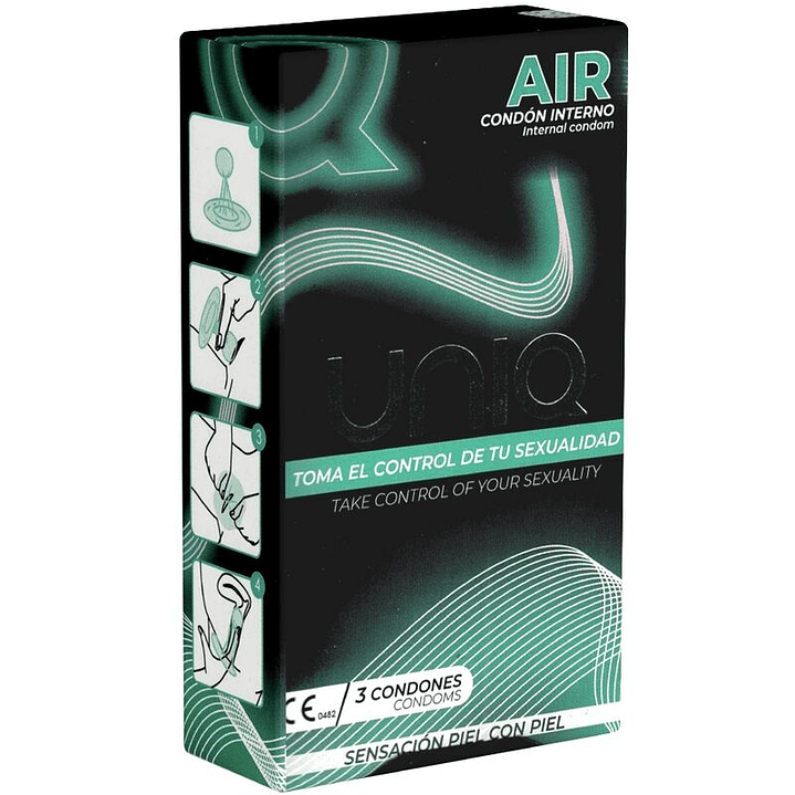 UNIQ - AIR SEM LÁTEX CONDOMÍNIO FEMININO 3 UNIDADES 1