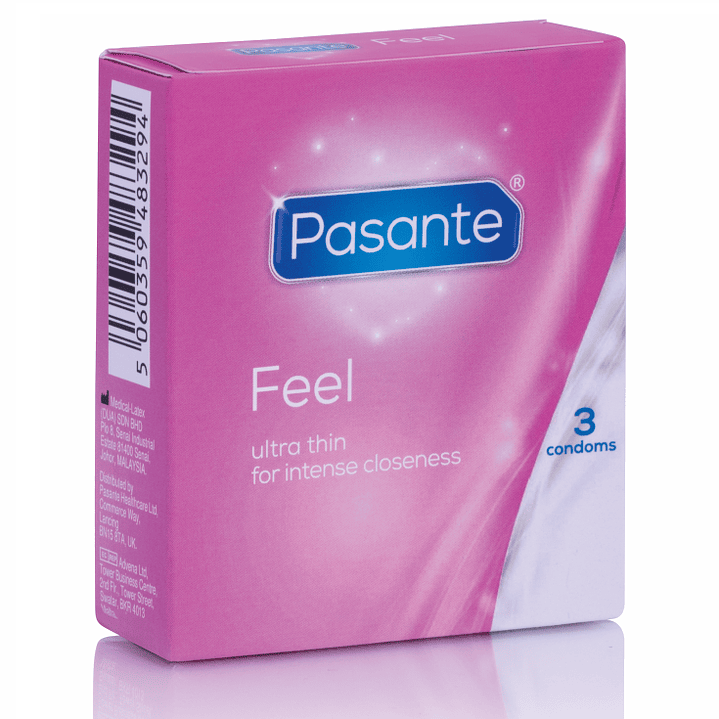 PASANTE - DE PRESERVATIVOS SENSÍVEIS ULTRA FINO 3 UNIDADES 1