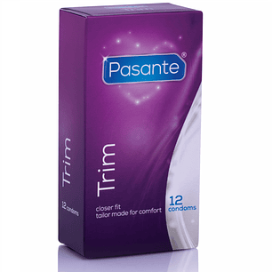 PASANTE - PRESERVATIVOS THIN TRIM MS DE 12 UNIDADES
