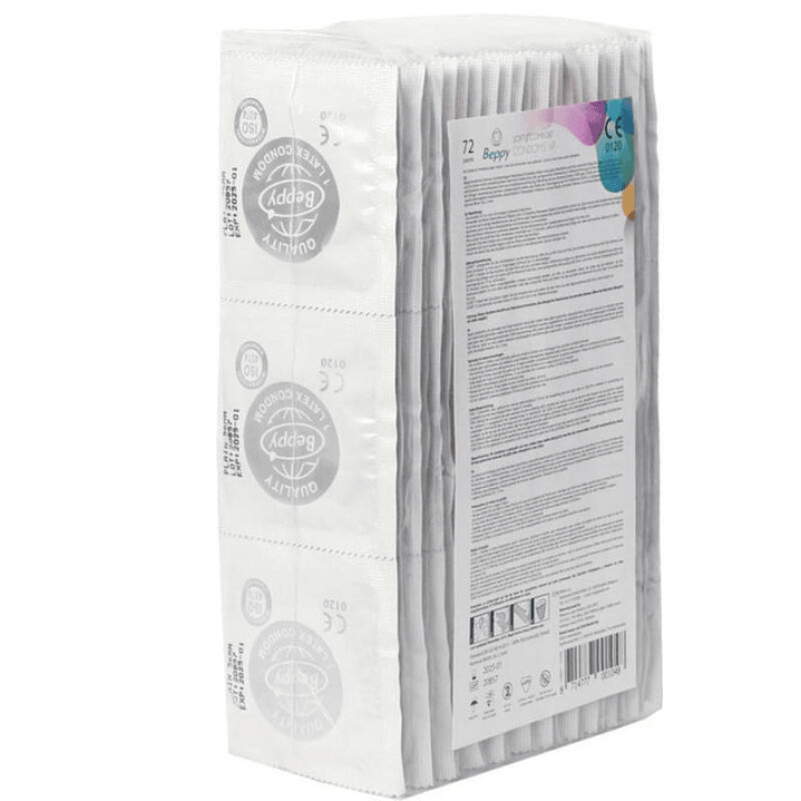 BEPPY - PRESERVATIVOS NATURAIS 72 UNIDADES 1