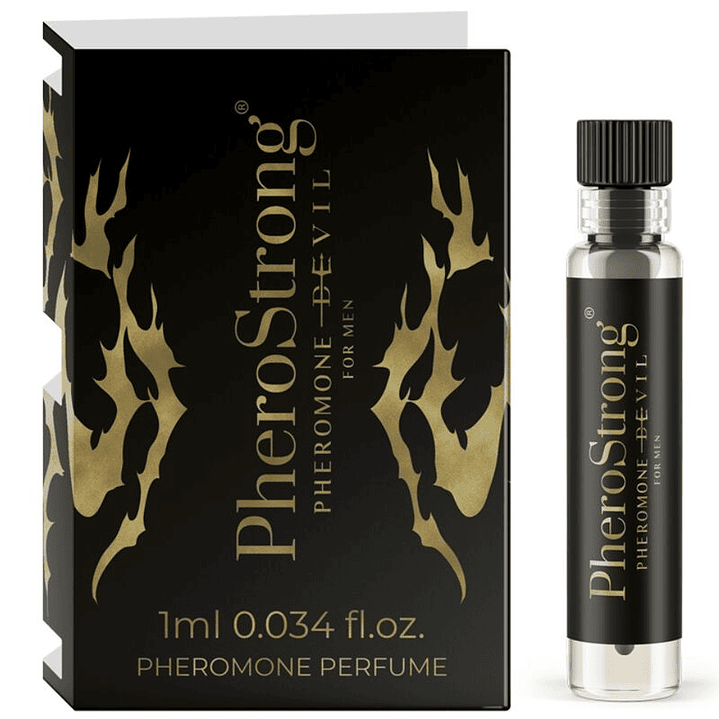PHEROSTRONG - PERFUME DE FEROMÔNIOS DEVIL PARA HOMEM 1 ML 1