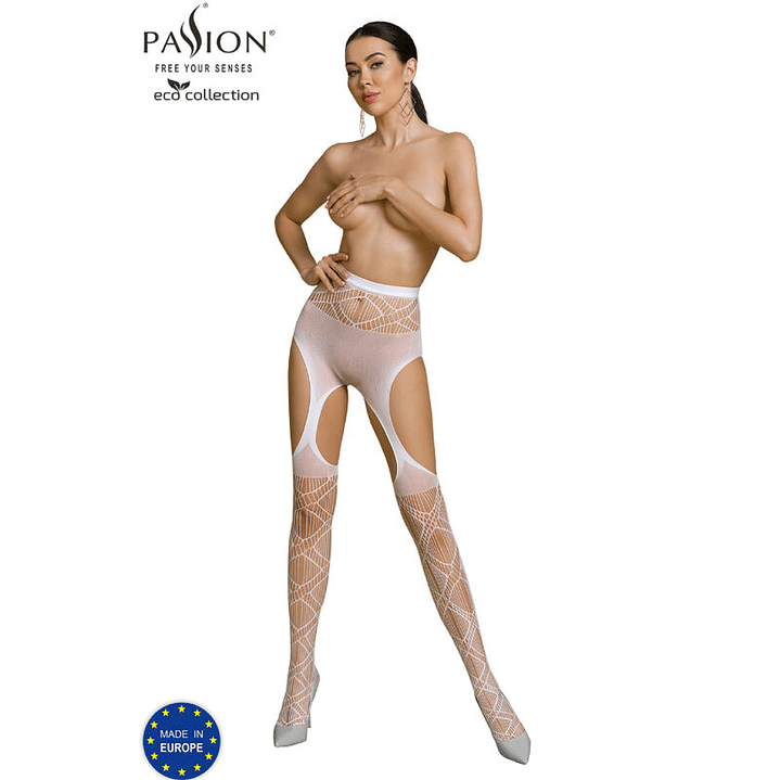 PASSION - COLEO ECO BODYSTOCK ECO S005 BRANCO 1