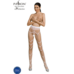 PASSION - COLEO ECO BODYSTOCKING ECO S006 BRANCO