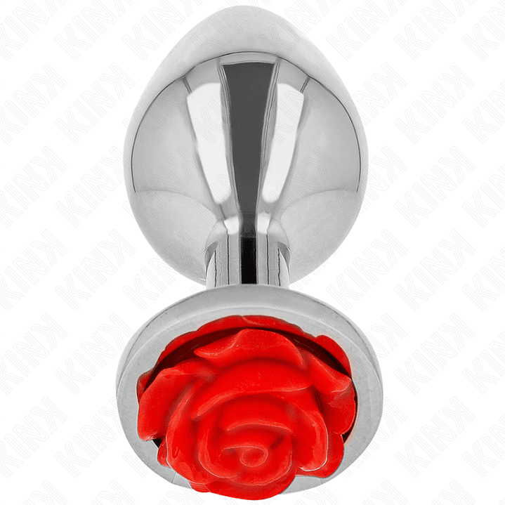 KINK - PLUG ANAL ROSA VERMELHO TAMANHO S 1