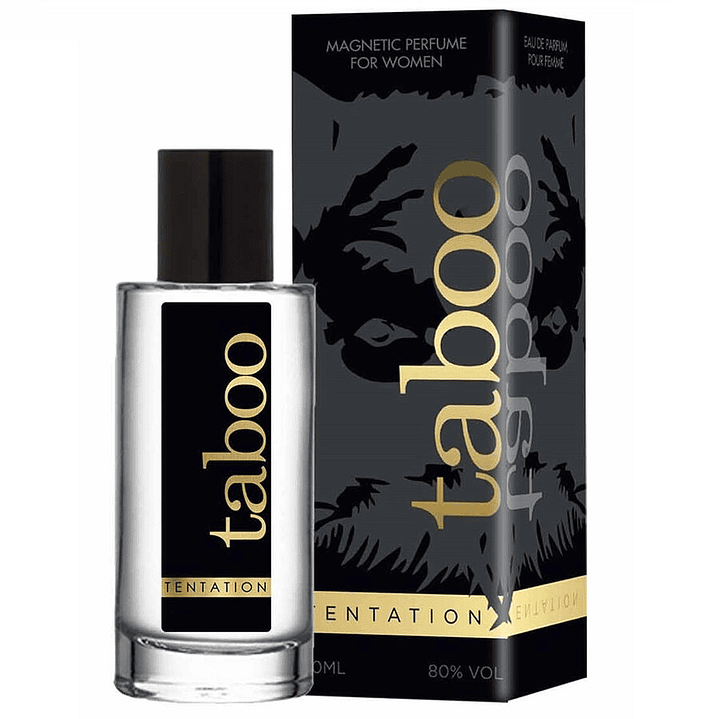 RUF - PERFUME TABOO TENTATION COM FEROMONAS PARA ELA 50ML 1