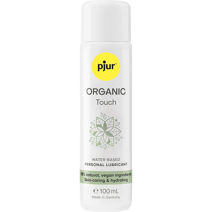 PJUR - LUBRIFICANTE ORGANIC TOUCH HIDRATANTE VEGANO 100 ML 1