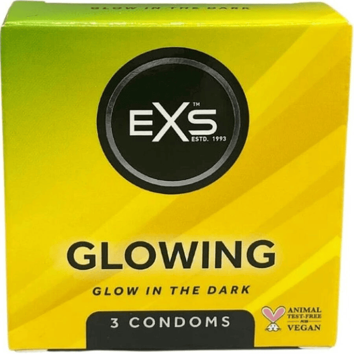 EXS CONDOMS - BRILHA NO ESCURO 1