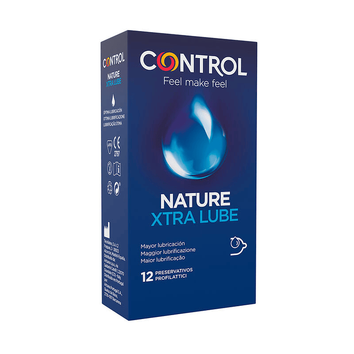 CONTROL - ADAPTA NATURE EXTRALUBE CONDOMS 12 UNITS 1