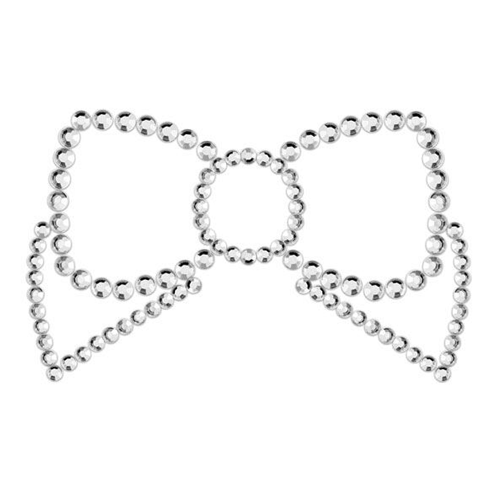 BIJOUX - MIMI CAPAS DE BICO BOW PRATA 1