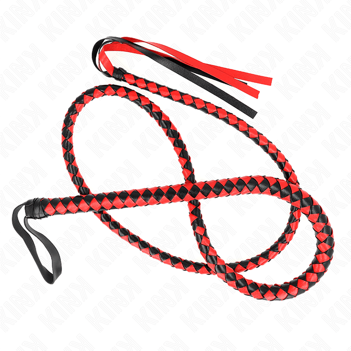 KINK - CHICOTE DE SERPENTE LONGO VERMELHO 210 CM 1