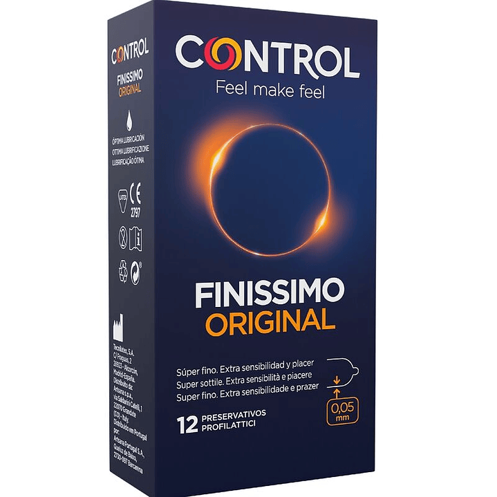 CONTROL - FINISSIMO CONDOMS 12 UNITS 1