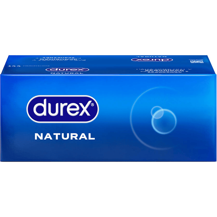 DUREX - PRESERVATIVOS NATURAIS 144 UNIDADES 1
