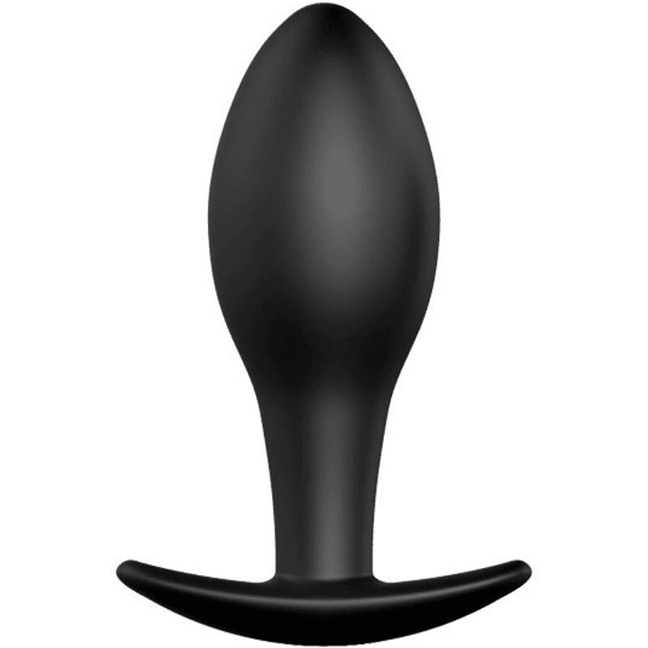 PRETTY LOVE - PLUG ANAL NCORA DE SILICONE 8.5 CM PRETO 1