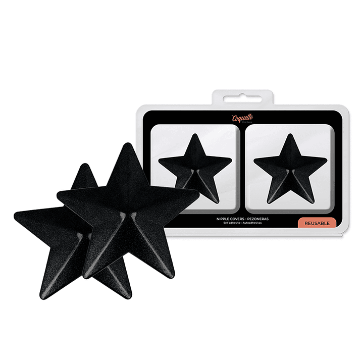 COQUETTE CHIC DESIRE - COBERTURAS PARA BICOS BLACK STARS 1
