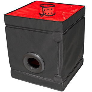 SECRET DOME - KINK CLUB CABINA BUKKAKE PRETO E VERMELHO